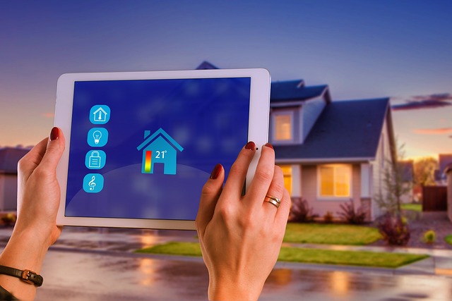 Tablet controlling smart home